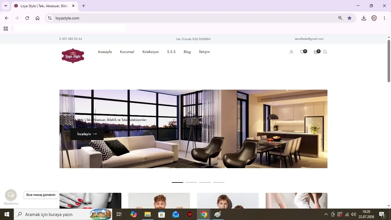 Sitemiz Yayında